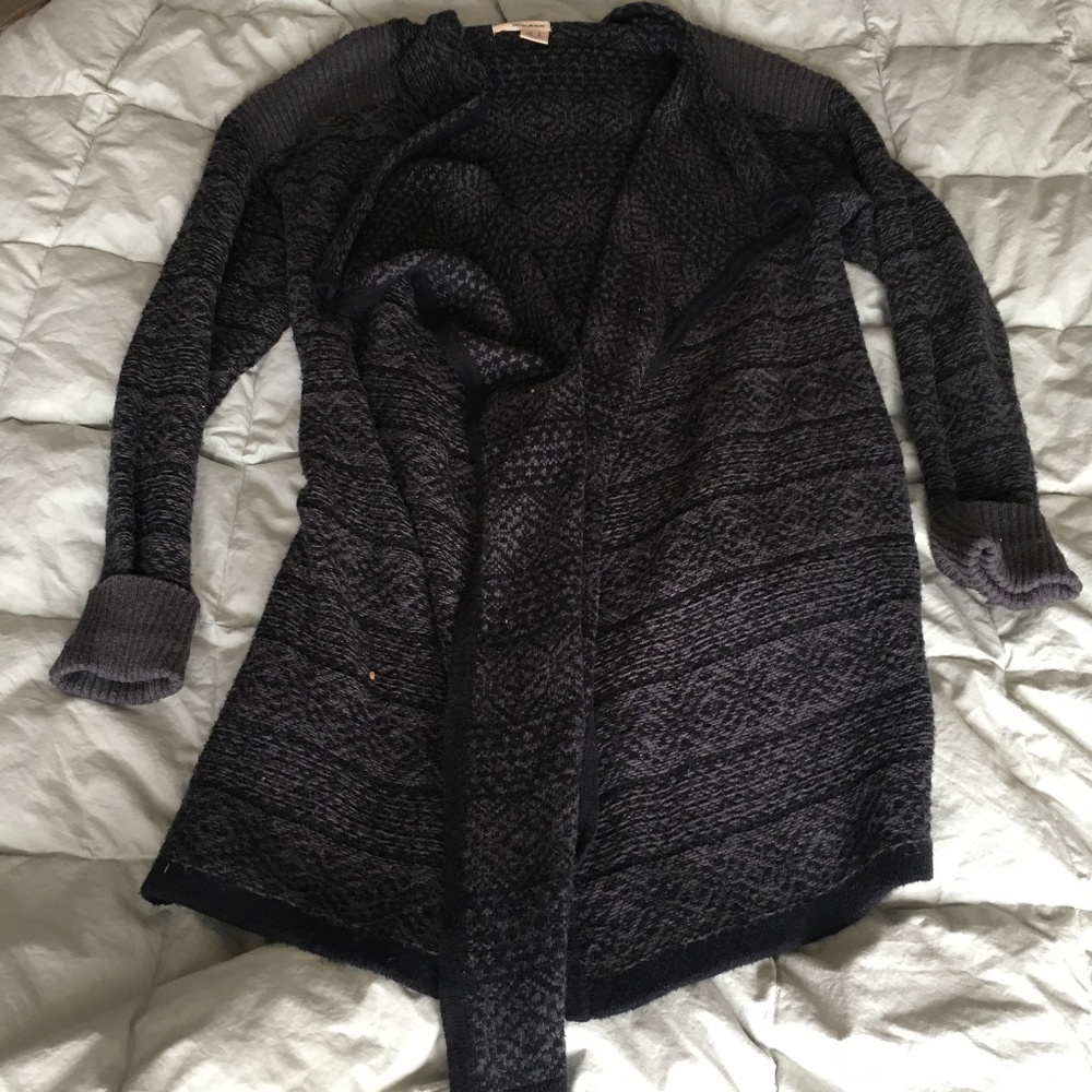 DKNY Knit Sweater Coat
